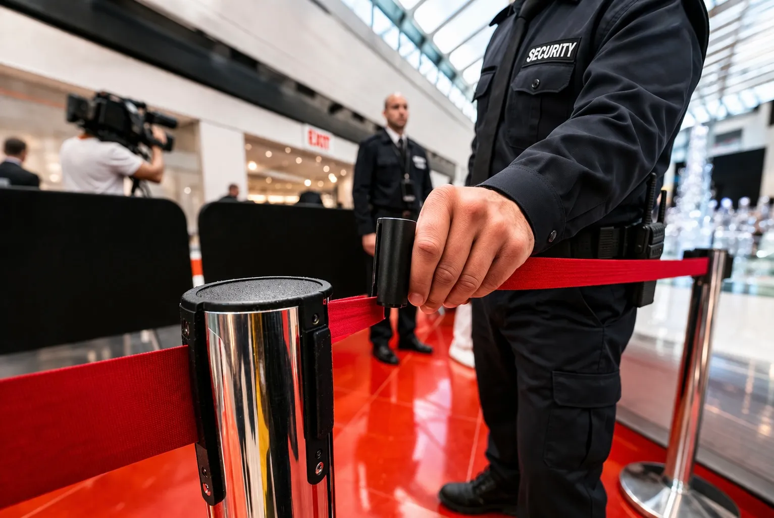 Image about access control & guest screening